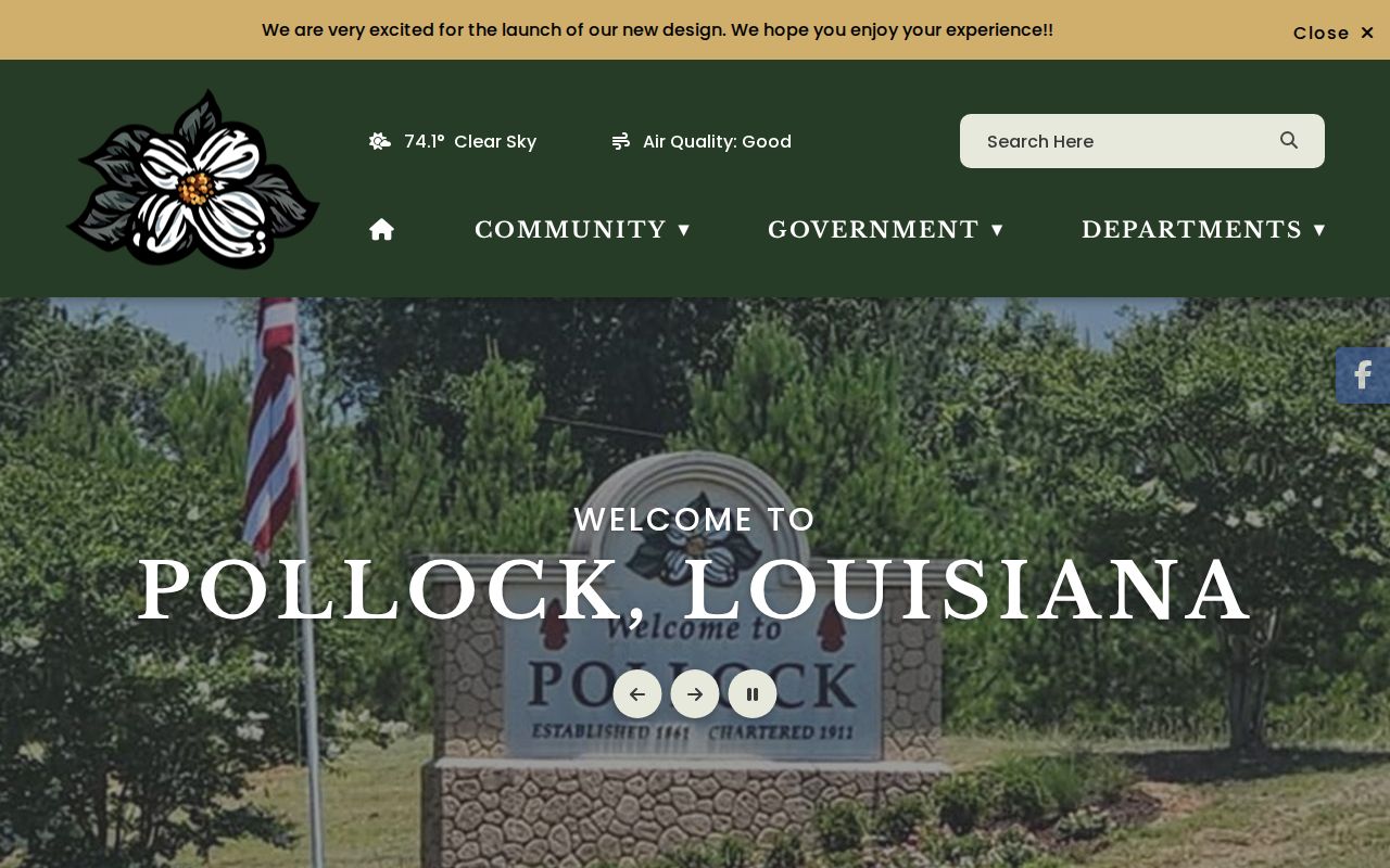 Pollock municipal court and citation record route
